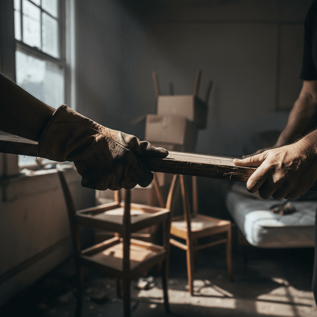 Post-job cleanup of hire equipment in Adelaide